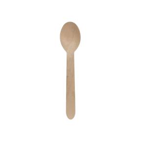 WOODEN SPOON BIO 16cm 100pcs