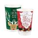 PAPER CUP "MERRY CHRISTMAS" 16oz (DW) 25pcs