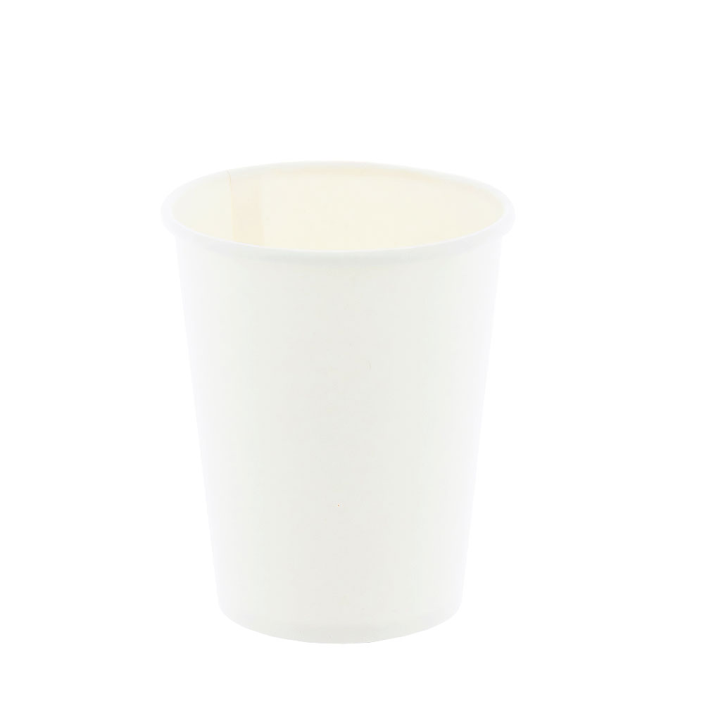 ΠΟΤΗΡΙ ΧΑΡΤΙΝΟ 8oz ΛΕΥΚΟ 50ΤΕΜ ΜΟΝΟΤΟΙΧΟ