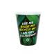 ICUP "REUSE ME" PLASTIC GLASS 80PCS PLASTIC THRACE