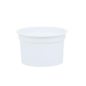 FOOD UTENSIL PLASTIC WHITE ART215 D95x58mm (215ml) 640pcs THRACE PLASTICS