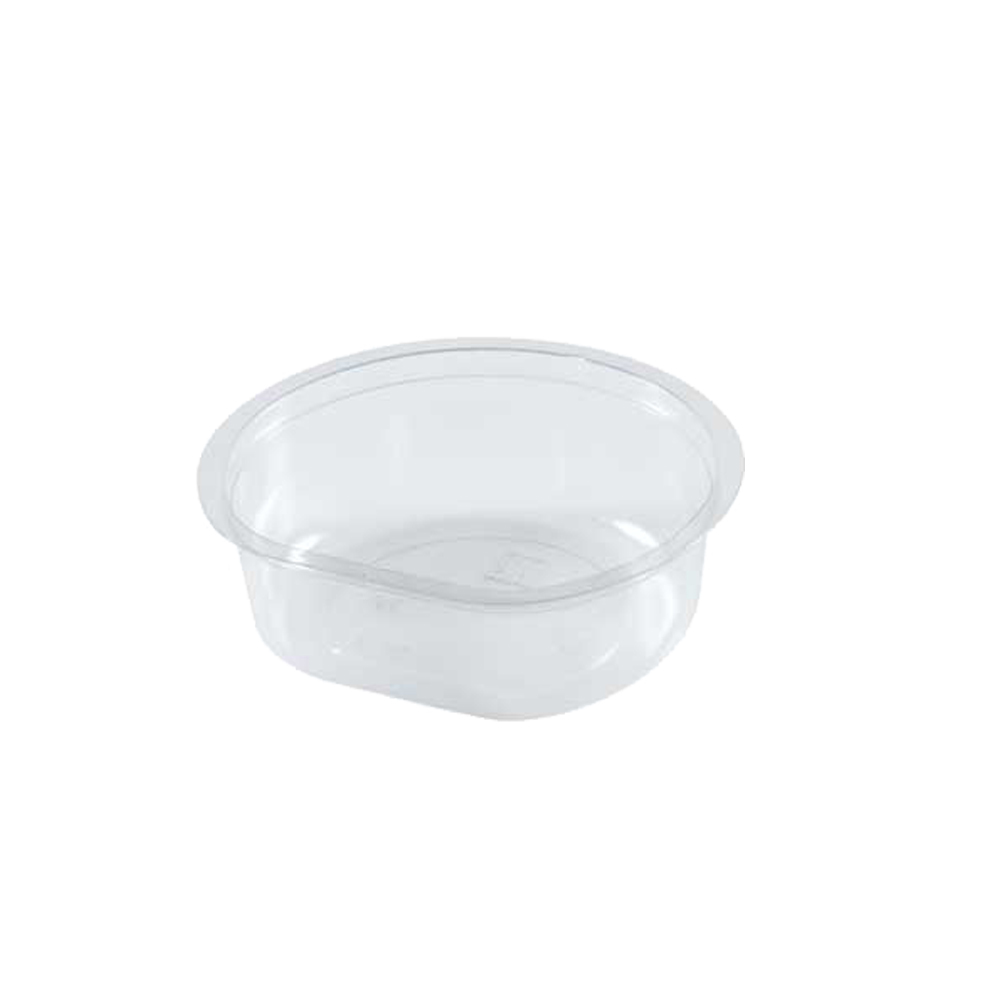 PET SAUCE UTENSIL TRANSPARENT Φ95x28mm ON THE CUP 125ml 100pcs