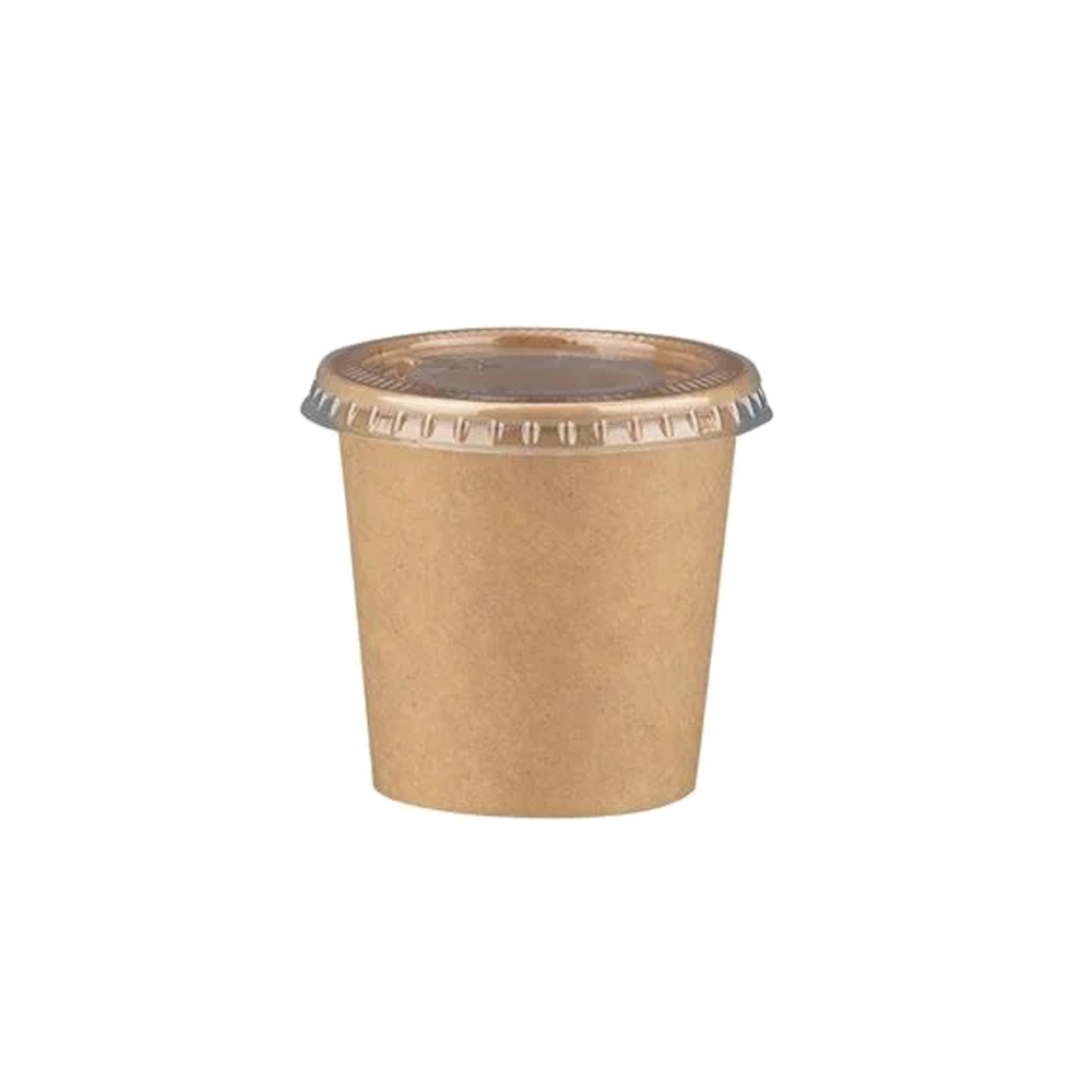 ΣΩΣΑΚΙ ΚΡΑΦΤ 4oz ΜΕ ΞΕΧΩΡΙΣΤΟ ΚΑΠΑΚΙ 100ΤΕΜ