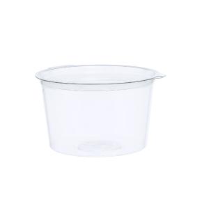 ROUND PET UTENSIL TRANSPARENT D150mm (1000ml) WITH INTEGRATED LID 200pcs