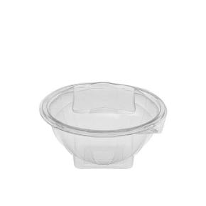 ROUND PET SALAD UTENSILS WITH INTEGRATED LID (500ml) 75pcs