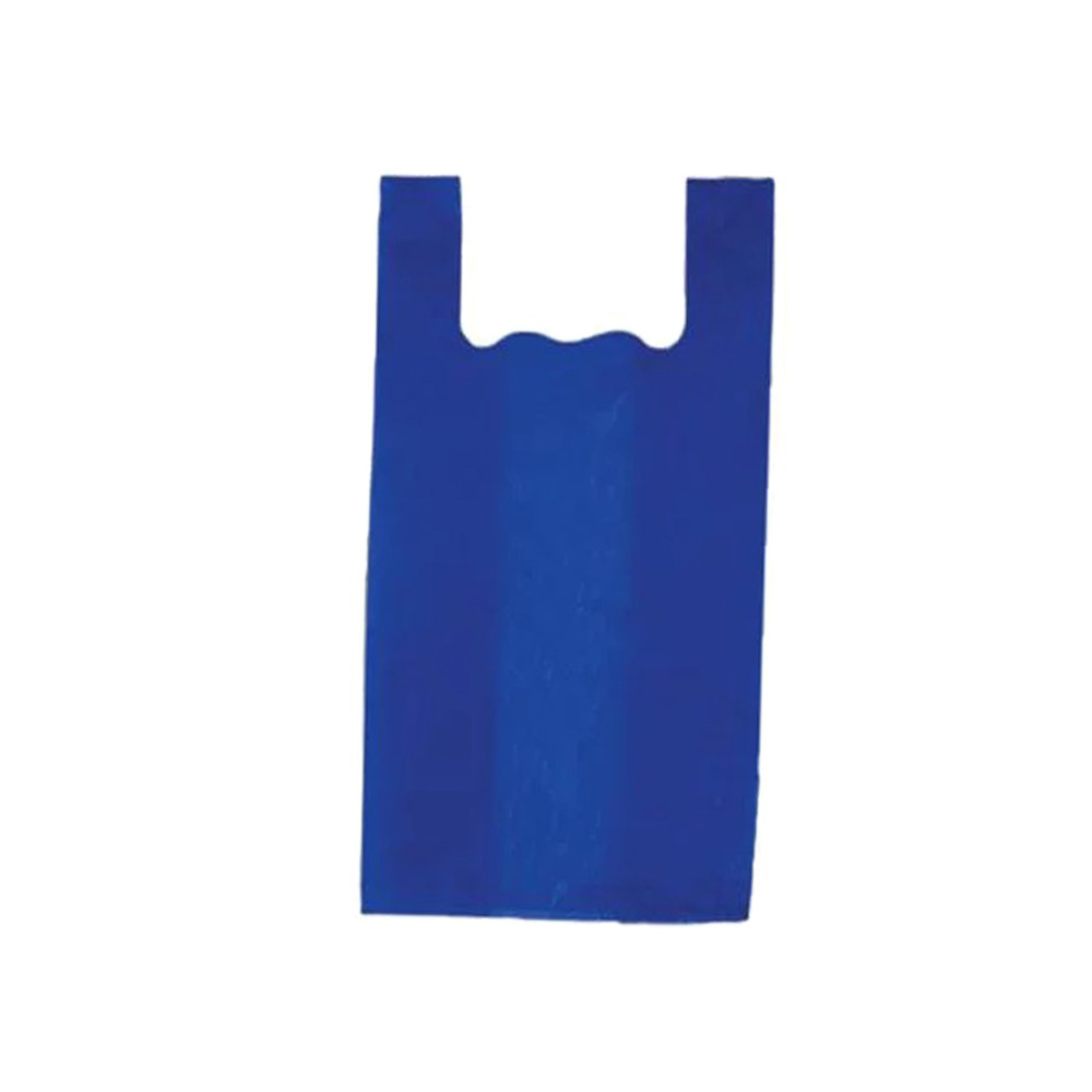 PLASTIC SHIRT BAG DELUXE 30x60cm BLUE 1Kg