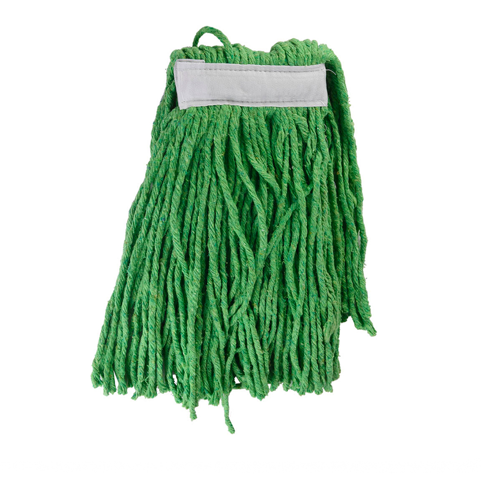 PROFESSIONAL MOP 400gr WITH THREAD IN GREEN COLOR (V-T)