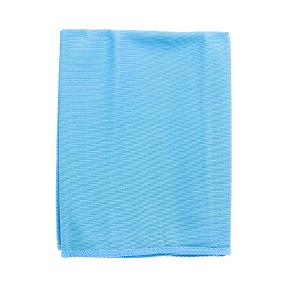WIPING CLOTH WITH MICROFIBERS GLASS BLUE 40X40cm
