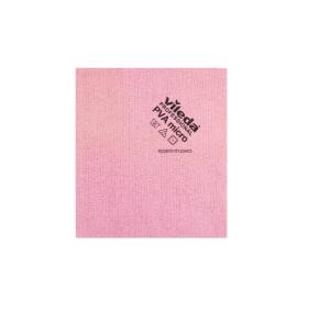 CLEANING CLOTH WITH MICROFIBER PVA MICRO RED 35x38cm 5pcs VILEDA