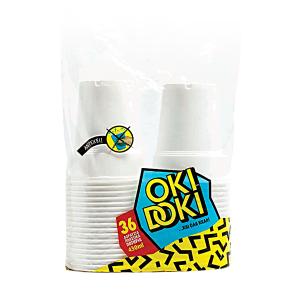OKI DOKI ΠΛΑΣΤΙΚΟ ΠΟΤΗΡΙ ΛΕΥΚΟ 430ml 36ΤΕΜ ΠΛΑΣΤΙΚΑ ΘΡΑΚΗΣ