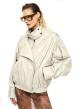 Beige leather Jacket Imperial - 0