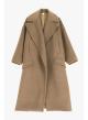 Camel long oversized Coat Imperial - 2