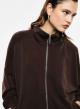 Chocolate Sweatshirt Jacket with zipper Imperial - 2