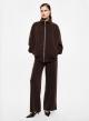 Chocolate Sweatshirt Jacket with zipper Imperial - 1