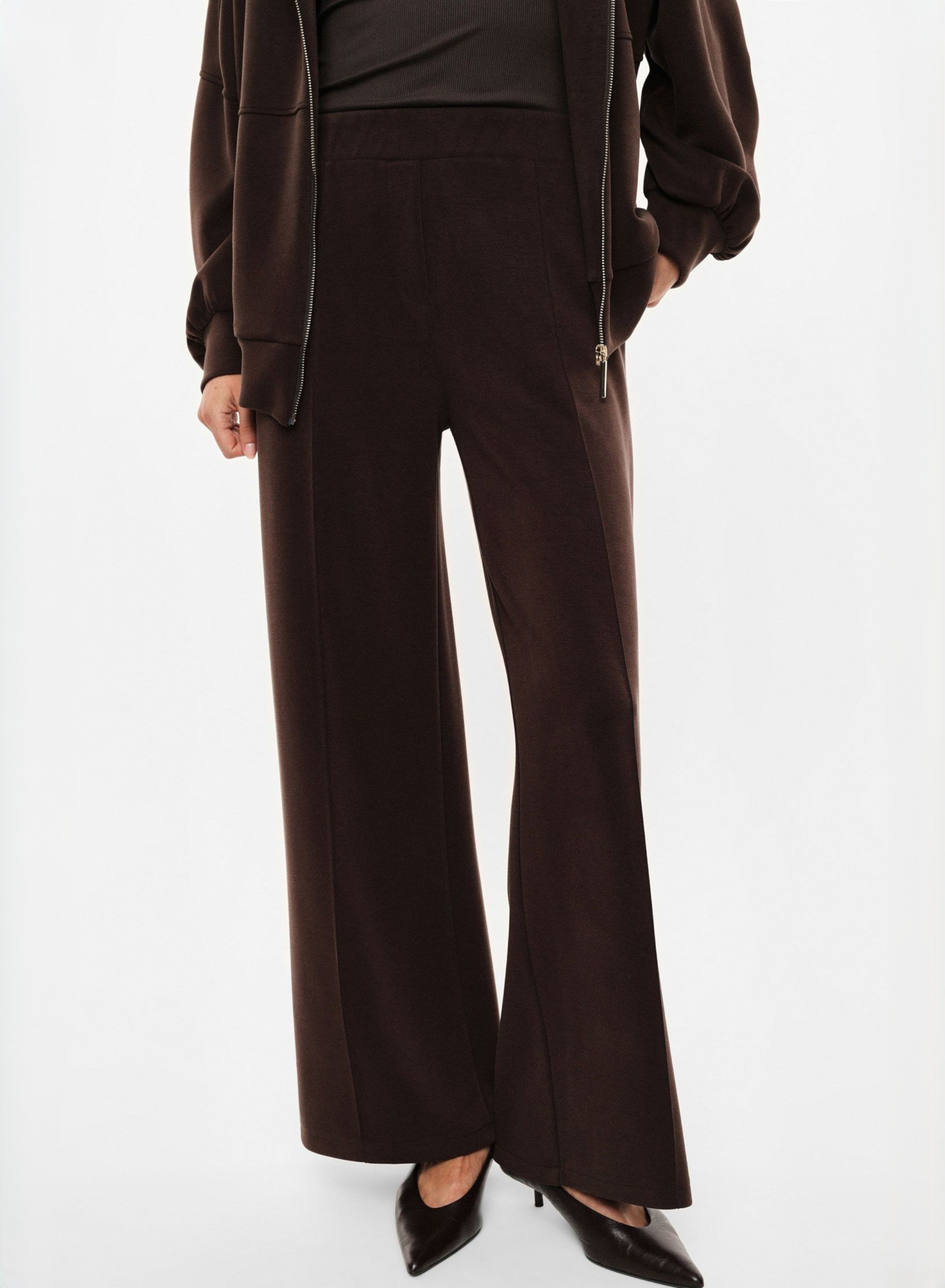Chocolate Sweatpants with elasticated waistband Imperial - 1