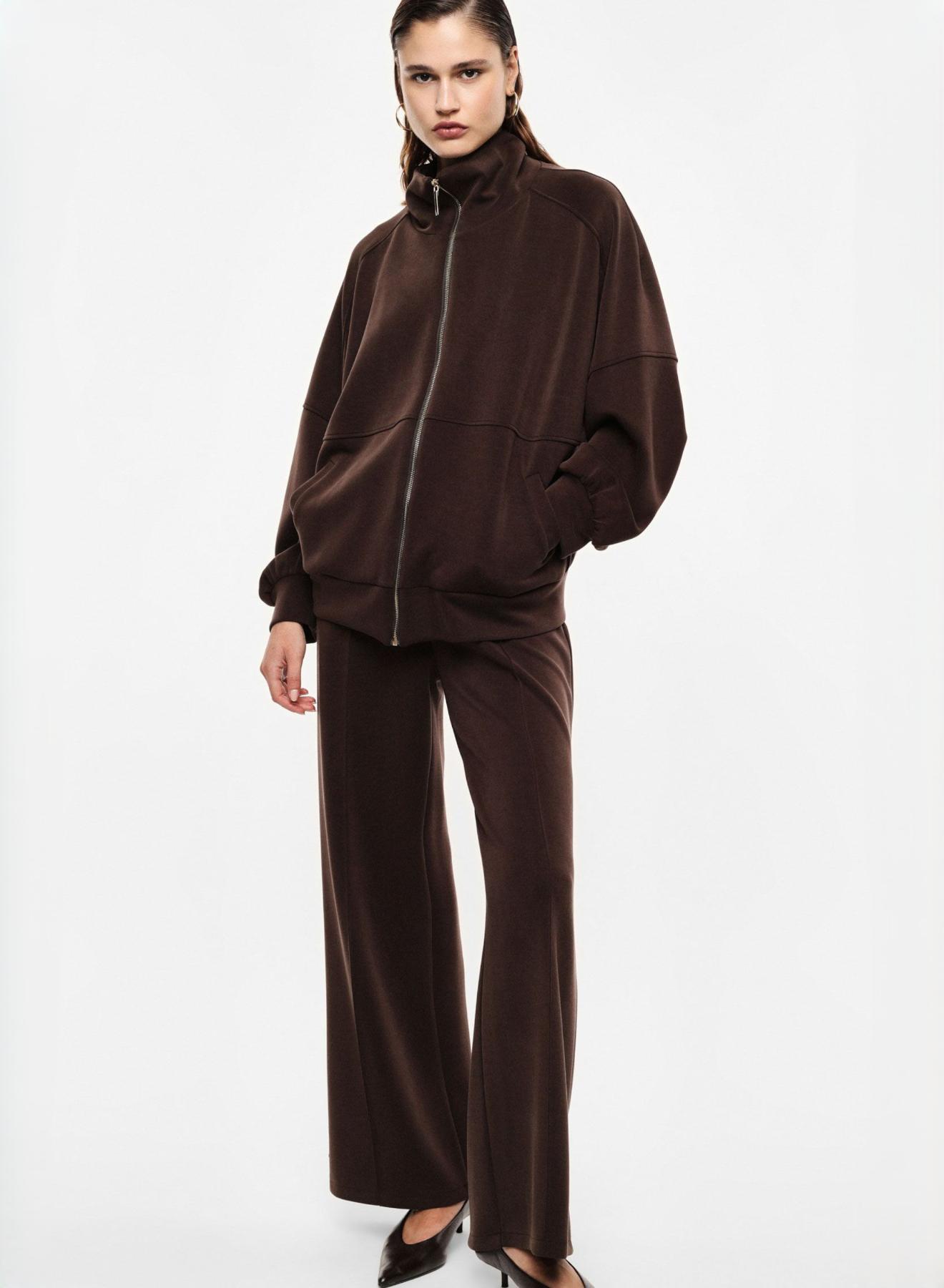 Chocolate Sweatpants with elasticated waistband Imperial - 3