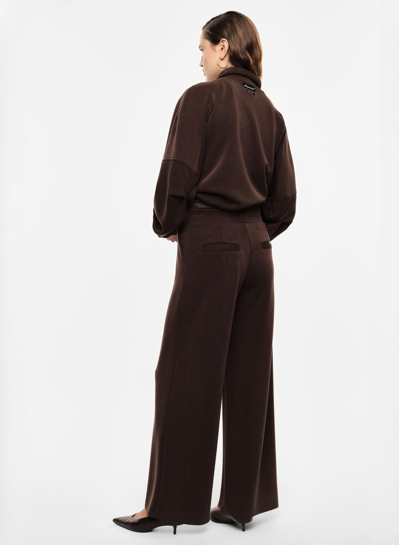 Chocolate Sweatpants with elasticated waistband Imperial - 4