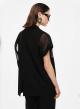 Black wide Vest with mesh shoulders Imperial - 3