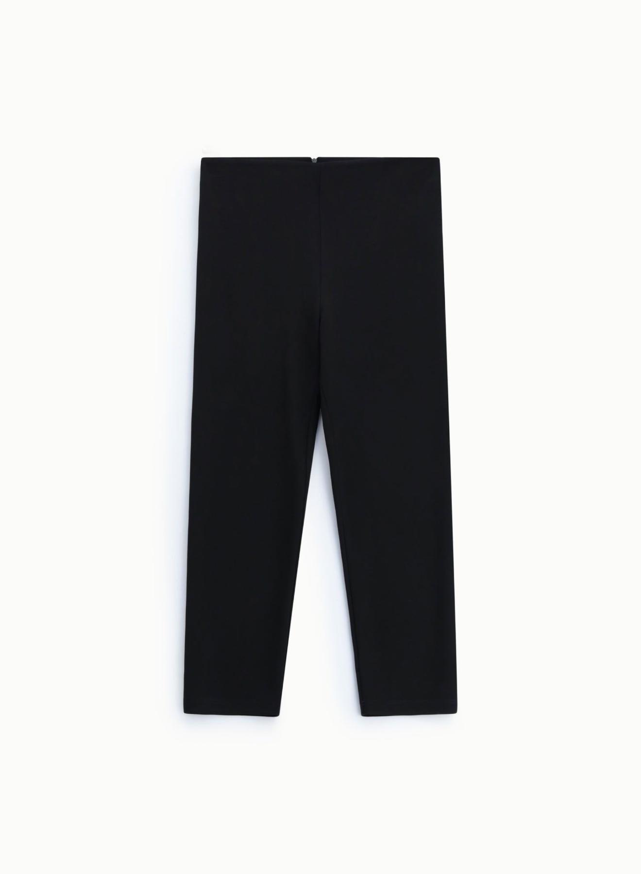 Μαύρο skinny cropped Παντελόνι Imperial - 5