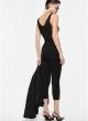 Μαύρο skinny cropped Παντελόνι Imperial - 2