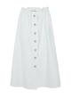 Off White denim Skirt with buttons "ELONA" Devotion Twins - 0