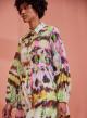 Multi color long chemisier Dress with print "CHRISTINA" Devotion Twins - 1