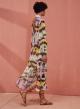 Multi color long chemisier Dress with print "CHRISTINA" Devotion Twins - 2