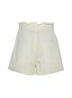 Off White denim Shorts with belt "ALMA" Devotion Twins - 2