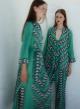 Πράσινο-Μαύρο Πουκάμισο Jacquard "GORGEOUS" Devotion Twins-5