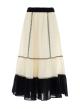 Off White-Black gaza Skirt "ERATO" Devotion Twins-5