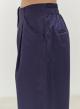 Navy Blue Παντελόνι ποπλίνα με πιέτες και με λάστιχο πίσω στη μέση "SYNESI" Devotion Twins-7