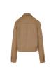 Beige Jacket with buttons and with external front pockets "ANGELICA" Devotion Twins - 4