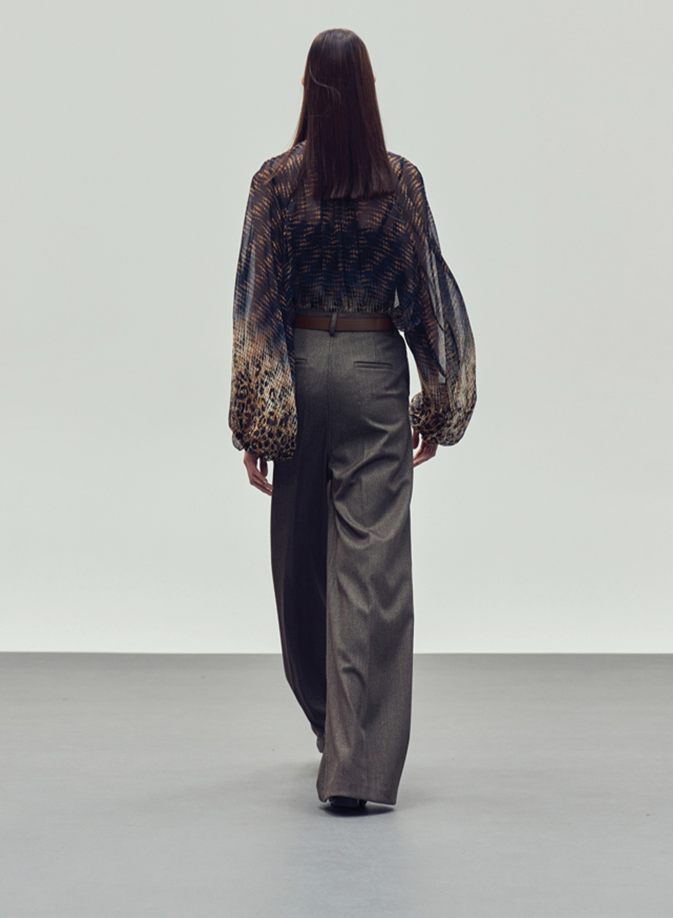 Σοκολά Παντελόνι σε χαλαρή γραμμή "LILLY" Devotion Twins - 1