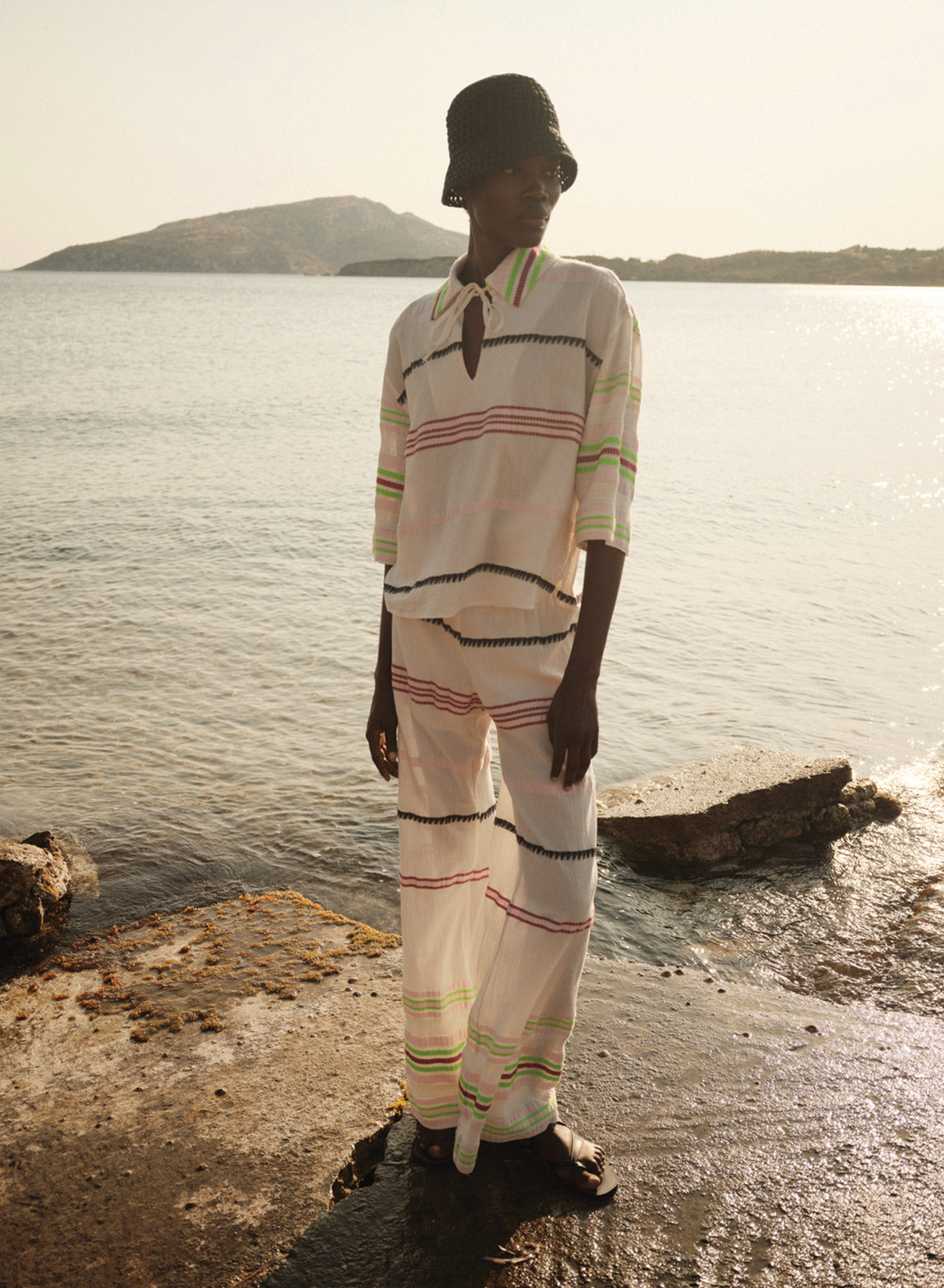 Off White jacquard Blouse "MIRETTE" Devotion Twins - 1