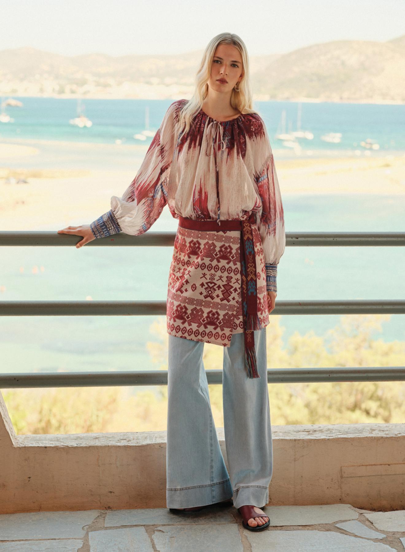 Light Blue relaxed fit Jean Pants "WHIM" Devotion Twins - 2