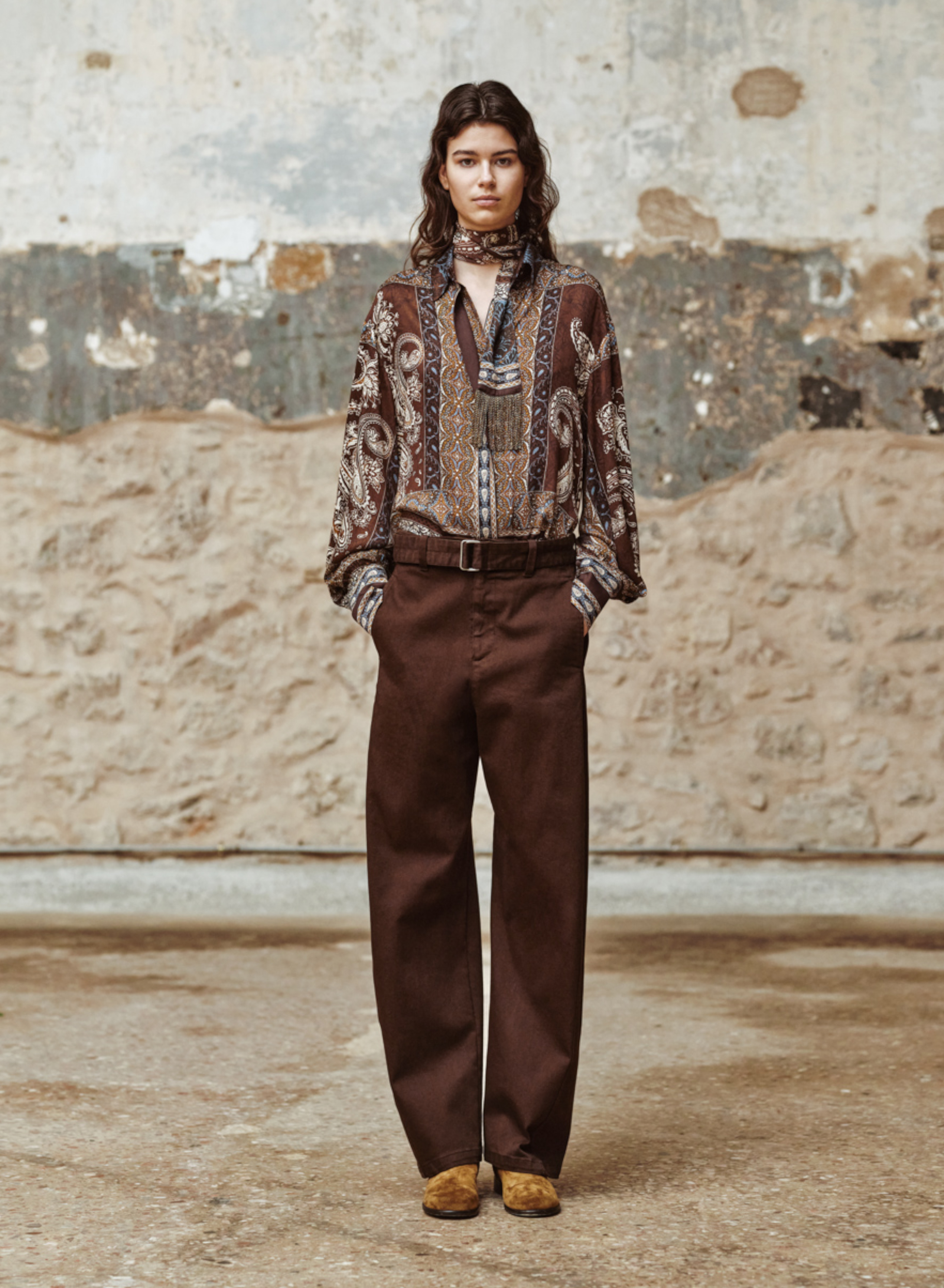Multi Color printed Shirt "ROSELLE" Devotion Twins - 0