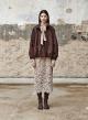 Chocolate Jacket with elasticated hem "DORINE" Devotion Twins - 0