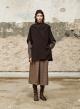 Chocolate wool Cape "ARSENE" Devotion Twins - 0