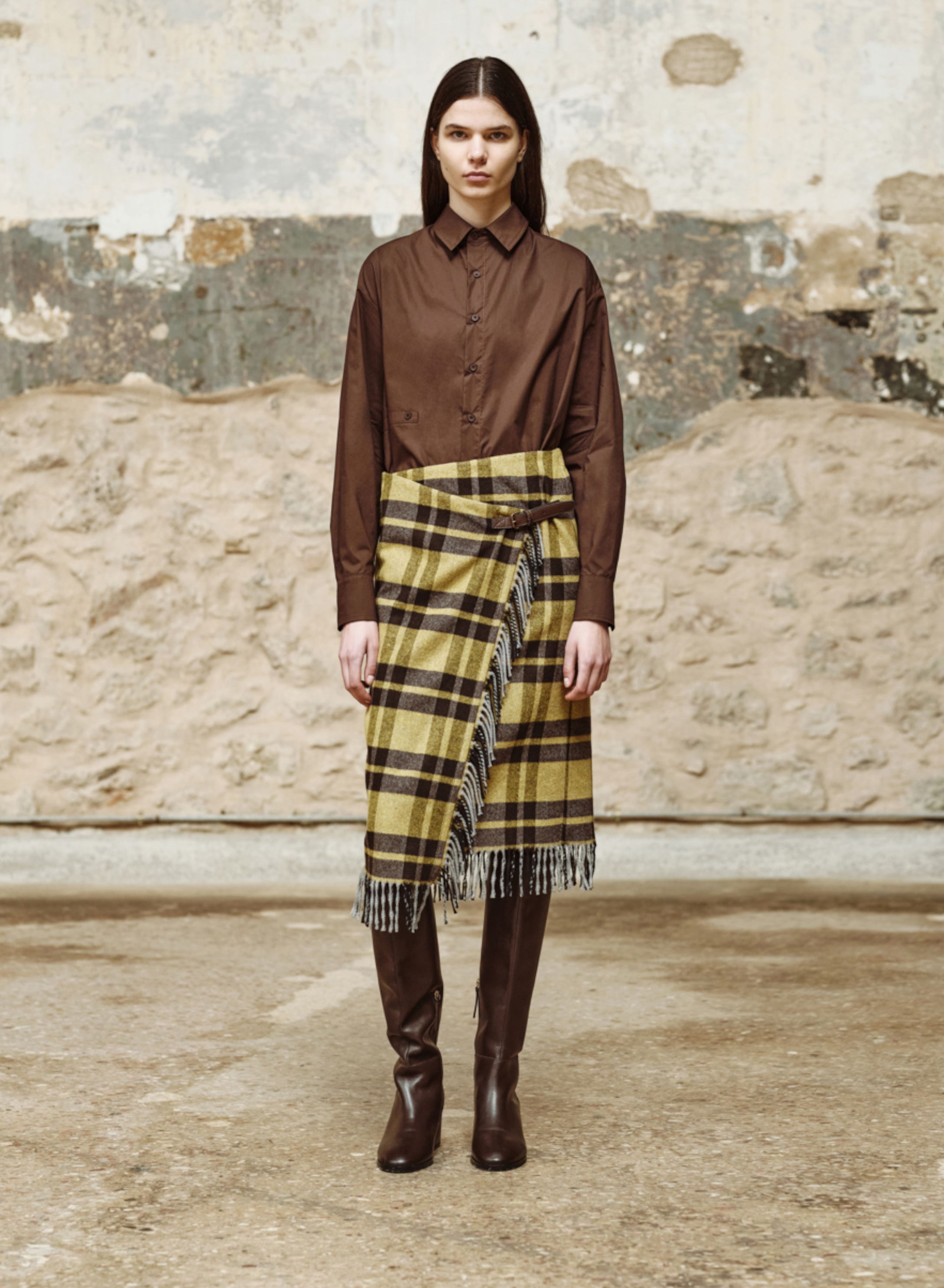 Chocolate cotton Shirt "SOPHIE" Devotion Twins - 6