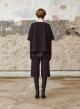 Black cotton T-Shirt with print "FRANCOICE" Devotion Twins - 2