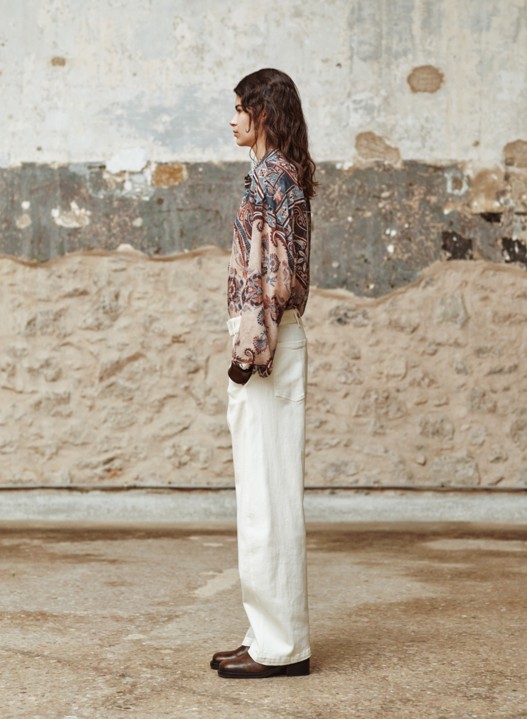 Multi Color printed Shirt "NATHALIE" Devotion Twins - 1