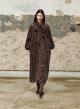 Chocolate lace Dress "BLANDINE" Devotion Twins - 0