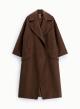 Chocolate double breasted Coat Imperial - 3