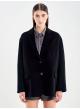 Dark Blue oversized Cardigan Coat Vicolo - 1