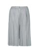 Light Grey Bermuda Shorts with pleats Milla - 4