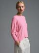 Pink knitted Blouse with three quarters sleeves Valentina Milano - 1