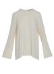 Cream Blouse with long sleeves Milla - 2