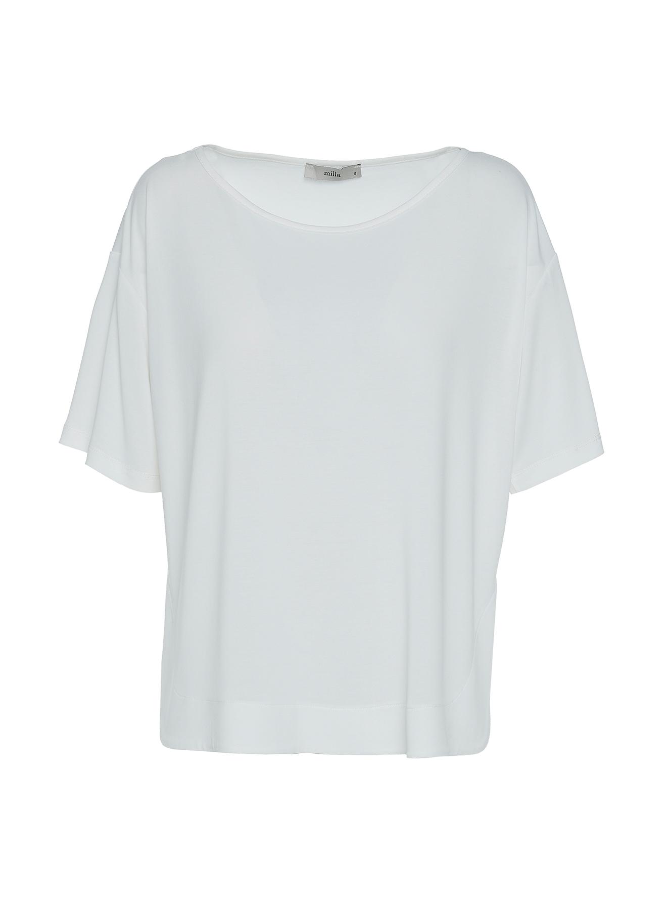 White Blouse with short sleeves Milla - 1