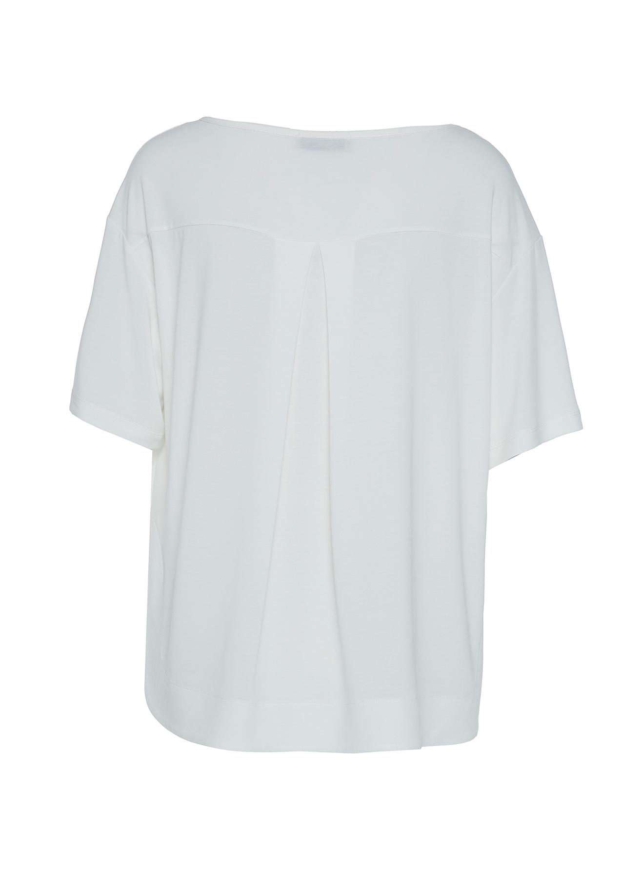 White Blouse with short sleeves Milla - 2