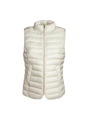 Off White αμάνικο Μπουφάν καπιτονέ με επένδυση Emme Marella - 47541